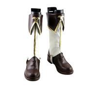 Cosplay Shoes For Pecorine PrincessConnect,Women Man Anime Game PU Shoes For ComicCon, Cosplay Show, Halloween,Carnival Party A576