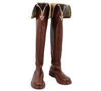 Cosplay Shoes For PrincessConnect,Women Man Anime Game PU Shoes For ComicCon, Cosplay Show, Halloween,Carnival Party A581