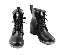Cosplay Shoes For Schwarz Arknights,Women Man Anime Game PU Shoes For ComicCon, Cosplay Show, Halloween,Carnival Party A814