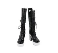 Cosplay Shoes For VirtuaReal Aza,Women Man Anime Game PU Shoes For ComicCon, Cosplay Show, Halloween,Carnival Party A219