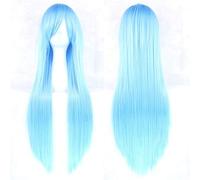 Cosplay Wig Cos Wig Colorful Long Straight Hair Wig Anime Wig 80Cm Colored Wig, Lower Wholesale Price Model 7