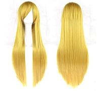 Cosplay Wig Cos Wig Colorful Long Straight Hair Wig Anime Wig 80Cm Colored Wig, Lower Wholesale Price Model 2