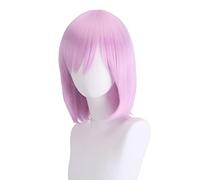 Cosplay Wig For Anime Fiona Frost Wig Short Light Pink Nightfall Halloween Party Women Wigs