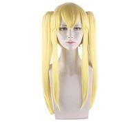 Cosplay Wig For Anime Kakegurui Mary Saotome Meari Wigs Blonde Ponytails Halloween Party Costume Role Play Wigs