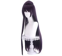 Cosplay Wig For Anime Komi Can't Communicate Cosplay Komi Shouko Long Purple Wig