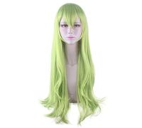 Cosplay Wig For Anime Princess Connect Re Dive Redive Karin Green 75cm Long Wavy Hair Halloween Party Costume Role Play
