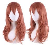 Cosplay Wig For Chainsaw Man Angel Devil Orange Pink Hair Wig Anime Halloween Cosplay