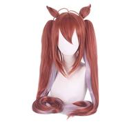Cosplay Wig For Daiwa Scarlet Cosplay Uma Musume Pretty Derby 120cm Brown Wig Heat Resistant Synthetic Wigs Halloween