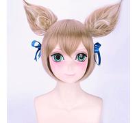Cosplay Wig For Re:Life In A Different World From Zero Anime Costume Short Flaxen Synthetic Hair Party Wigs Only Wig