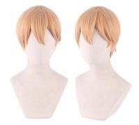 Cosplay Wig For Shirogane Miyuki Anime Kaguya Sama Love is War Mixed Golden Hair