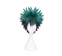 Cosplay Wig Izuku Midoriya Wig Cosplay Hair Izuku Midoriya Deku Wig Hairnet