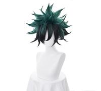 Cosplay Wig Izuku Midoriya Wig Cosplay Hair Izuku Midoriya Deku Wig Hairnet