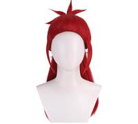 Cosplay Wigs for Abarai Renji Anime Red Wig Women Unisex Halloween Costume Party