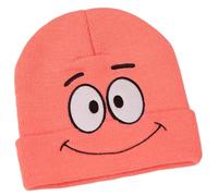 Cosplaya Pink Face Costume Beanie Hat - Womens Adult Mens Teens Cosplay Star Accessories Halloween Costumes, Pink, One Size
