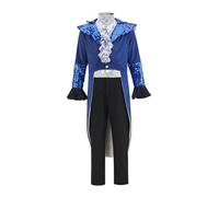 CosplayDiy Labyrinth Jareth Costume Men's Jareth The Goblin King Cosplay Costume Full Set XXL