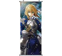 CosplayStudio Fate/stay night Fabric Scroll Picture with Saber Kakemono 100 x 40 cm Motif: Saber with Sword