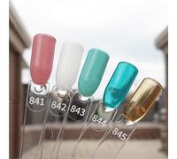 Cosplus - Da Vinci Color Code Nail Gel Polish Virgin Of The Rocks 845 Transparent Brown