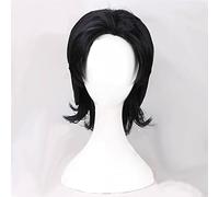 Cosroad 2019 Movie Aladdin Wig Cosplay Live Movie With Black Short Wig Men Halloween Costume Aladdin Wigs Aladdin