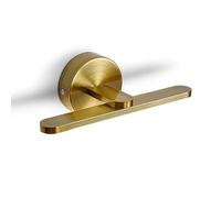 COSRUB Modern Long Strip LED Wall Sconce, Minimalist Bathroom Horizontal Mirror LED Light Aluminum Vanity Wall Lamp for Shaving Makeup Lighting Gallery(Gold(3000K),30cm/11.81in)