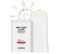 COSRX Airy-Light Clear Sunscreen Stick with Vitamin E & C SPF 50 0.67 oz 19g Lightweight Travel Essentials Summer Essentials Korean Skin Ca