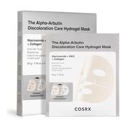 COSRX The Alpha-Arbutin Discoloration Care Hydrogel Face Masks Skincare 3 EA, Collagen Face Mask, Travel Essentials, Overnight Face Mask, Korean SkinCare