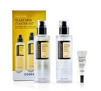 COSRX Glass Skin Starter Set Amazon Exclusive Advanced Snail 96% Mucin Power Essence & Retinol 0.1% Cream Mini Sample Daily Hydrating & Firmin