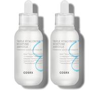 COSRX Hydrium Triple Hyaluronic Moisture Ampoule, 40ml | Hyaluronic Acid Viscous Serum | Korean Skin Care, Vegan, Cruelty Free, Paraben Free, CPNP Registered (Pack of 2)