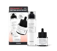 COSRX Niacinamide Peptide Booster Skincare Set, Korean Skincare Gift Set for Glowing Skin, Christmas Gifts Set & Stocking Stuffers for Teen Girls and Women, Niacinamide & Peptide Face Serum