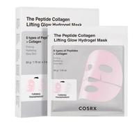 COSRX The Peptide Collagen Lifting Glow Hydrogel Face Masks Skincare 3 EA, Collagen Face Mask, Travel Essentials, Overnight Face Mask, Korean SkinCare