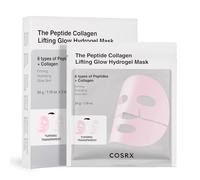COSRX The Peptide Collagen Lifting Glow Hydrogel Face Masks Skincare 3 EA, Collagen Face Mask, Travel Essentials, Overnight Face Mask, Korean SkinCare