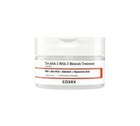 COSRX AHA 2% BHA 2% Blemish Treatment Serum, 60+ Pure Cotton Balls, Quick & Easy Daily Spot Treatment, Blackheads & Whiteheads, Sebum Control, Paraben Free, Phthalates Free, Korean Skincare