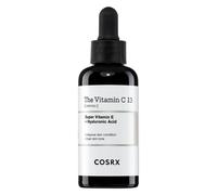 COSRX Pure Vitamin C 13% Serum with Vitamin E & Hyaluronic Acid, Brightening & Hydrating Facial Serum for Fine Lines, Uneven Skin Tone & Dull Skin, 0.67fl.oz/20ml, Animal Testing-Free, Korean Skincare