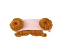 COSSIKA Baby Wigs Gold Baby Wig Headband Fashionable Toddler Hairpiece Cute & Stylish Hair Decoration Comfortable Wearing for Infants