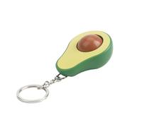 COSSIKA Fun Keychain Avocado Stress Relief Keychain Avocado Massage Bead Keychain Fun Toy Avocado Stress Toy Keyring Suitable for All Ages