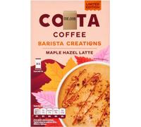 Cossta Maple Hazelnut Latte - Barista Style Instant Coffee Sachets, Sweet & Creamy, 85g (Pack of 1)