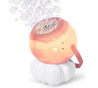 cossy Bubble Machine, Rechargeable Bubble Machine for Kids, Portable Bubble Blower with 20000+ Bubbles Per Minute, Automatic Bubble Maker with Lights for Outdoor, Parties, Weddings, Birthdays, Pink