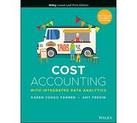 Cost Accounting: With Integrated Data Analytics
