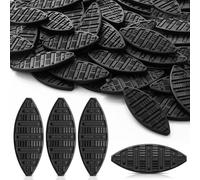 Cost-Effective Biscuit Joiner Kit - 100Pcs Durable Plastic Joining Biscuits & Self-Clamping Plates for Woodworking Projects, Furniture, Door Frames