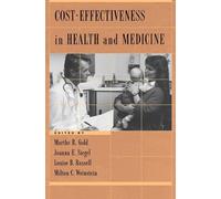 Cost-Effectiveness in Health and Medicine