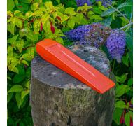 Cost Wise 2.5Kg Red Heavy-Duty Manual Log Splitter - Durable Metal Wedge For Firewood