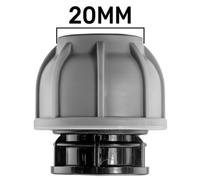 Cost Wise 20mm Mdpe Compression Fitting Stop End Bung For Use With 20mm Mdpe Water Supply Pipe