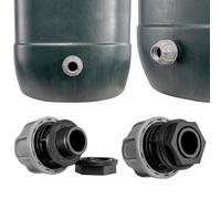 Cost Wise 25mm Water Supply Pipe Compression Fitting With Nut And Washer For Water Storage Containers (Requires A 26mm Hole)