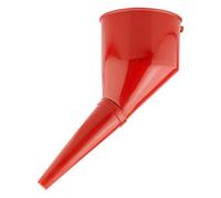Cost wise Angled Fuel Funnel With Fine Mesh Filter And Handle,for Petrol Diesel Oil Ad-Blue Water Screen Wash (Red)