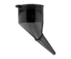 Cost wise Angled Fuel Funnel With Fine Mesh Filter And Handle,for Petrol Diesel Oil Ad-Blue Water Screen Wash (Black)