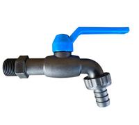 Cost Wise Black Raven Garden Outdoor Tough Nylon Lever Tap With Hose Barb,3/4" Bsp Inlet Thread (26mm Across Thread)