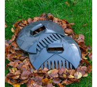 Cost Wise Garden Leaf Grabbers,hand Held Tidy Rake Picker,leaf Collector/grab (Gray)