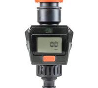 Cost Wise Garden Tap Water Meter,measures Up To 1000L Before Reset,universal Hose Connections