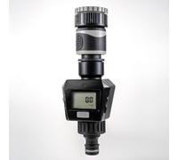 Cost Wise Garden Tap Water Meter,measures Up To 1000L Before Reset,universal Hose Connections