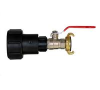 Cost Wise Ibc S60X6 Outlet Kits Tfor Ibc Tanks With Extender To Bring Out From The Metal Cage (Extender+Full Flow+Geka)