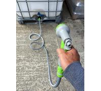 Cost Wise Ibc Tank Hose Kit 2" S60X6 Outlet Adapter With Flexible 4 Layer Hose And Multi Spray Gun 3M Lengths Quick Connection Fitting